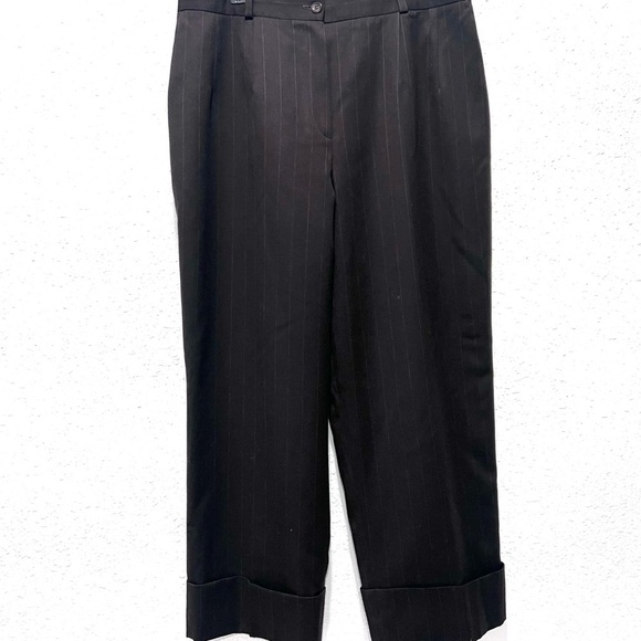 Harve Benard woman Charcoal Dress Trousers 14 - Picture 9 of 10